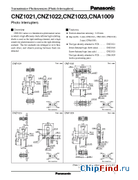 Datasheet CNZ1021 manufacturer Panasonic